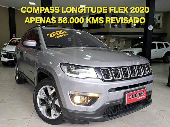 JEEP COMPASS 2.0 16V FLEX LONGITUDE AUTOMÁTICO JEEP COMPASS 2.0 16V FLEX LONGITUDE AUTOMÁTICO